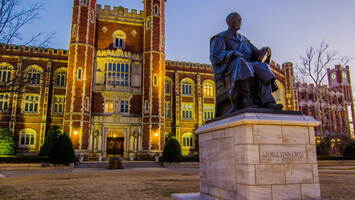 deflicker-George Lynn Cross Statue